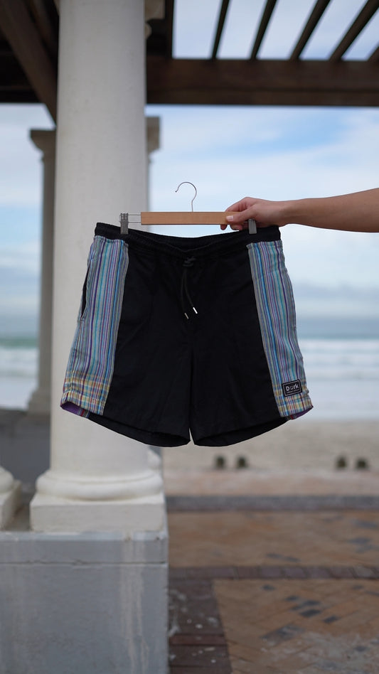 Dürk shorts Black & Turquoise