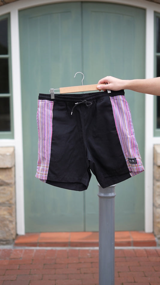 Dürk shorts Black & Pastel pink